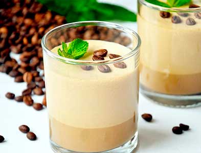 Inicio gelatina de cafe pequeño