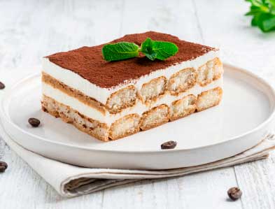 Inicio tiramisu tamaño pequeño